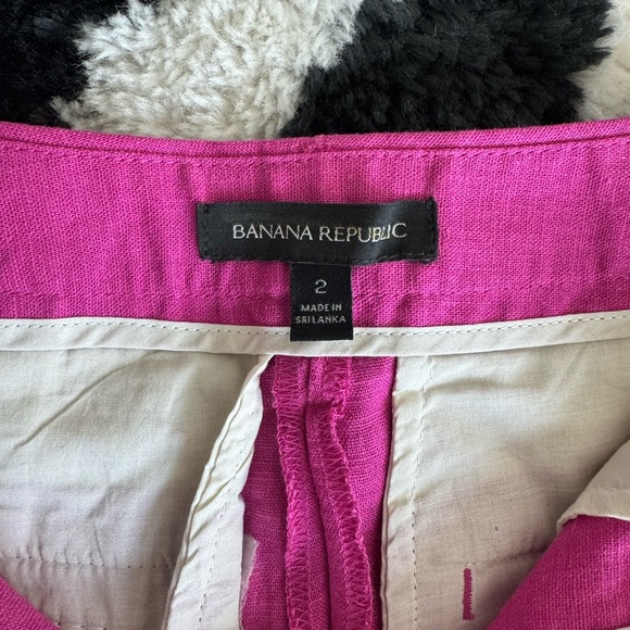Banana Republic Fuchsia Pants - Picture 2 of 4